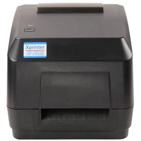 Принтер штрих-кодів Xprinter XP-H500B (термотрансфер, 127мм/с, стрічка 118мм, 203 DPI, USB,чорний)