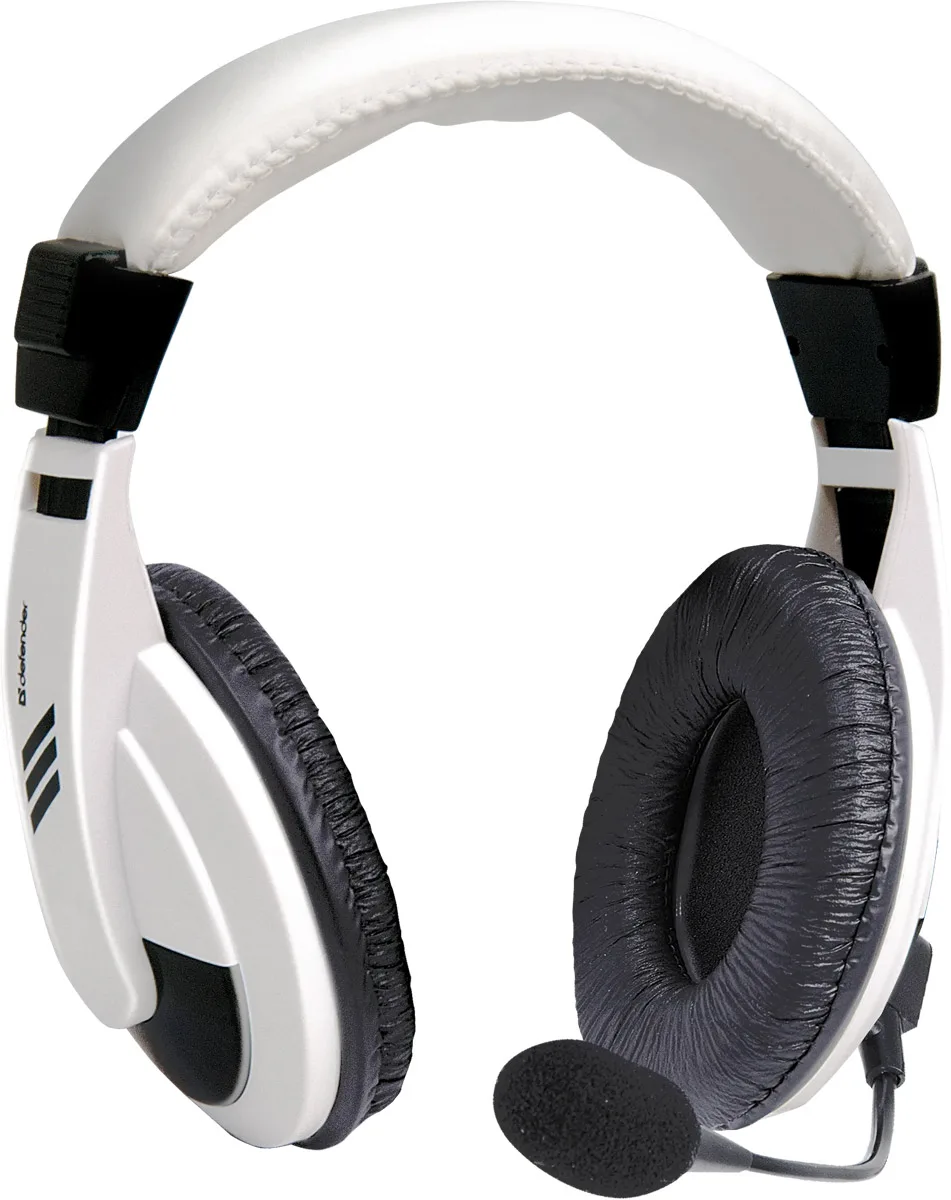 Гарнітура Defender Gryphon HN-750, 2х3,5мм, White