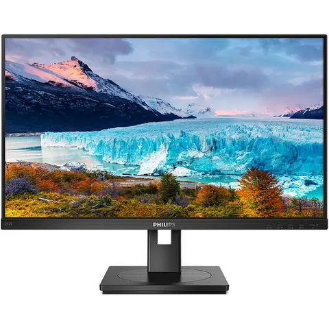 TFT 23.8" Philips 242S1AE, IPS, VGA, DVI-D, HDMI, DP,Pivot,  колонки, чорний