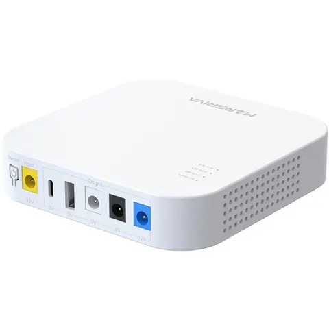 ДБЖ Marsriva DC Router UPS KP4 Max 3xDC+USB+USB-C OUT, 5V/9V/12V 18W 20000 mAh (74Wh) Li-Ion