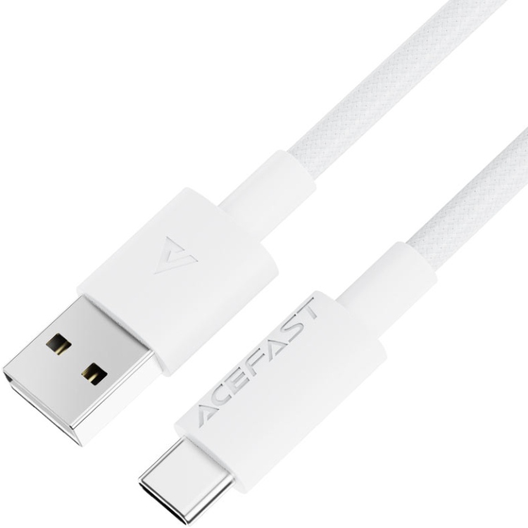 Кабель USB 2.0 AM-Type-C M, 1.2 м, 60W C18-04 White Acefast