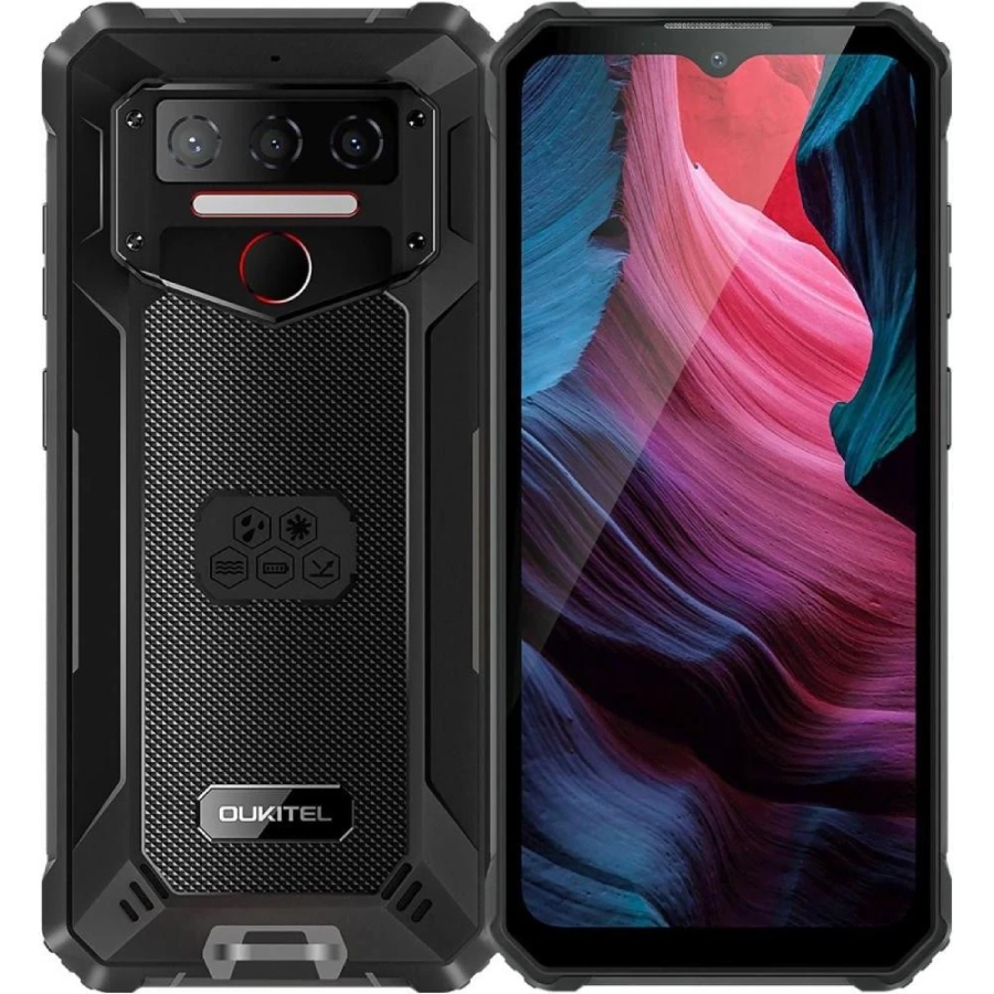 Смартфон Oukitel WP23 Plus 6.52"HD+ /8GB/256GB / T606 /10600mAh /13+5Мп/ IP69K /NFC Black