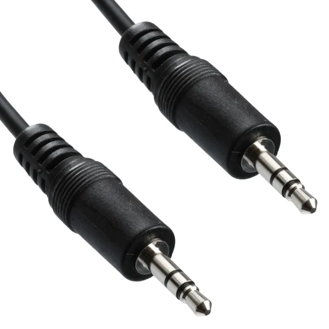 Кабель AUX Audio TRS M/M 1.5м чорний