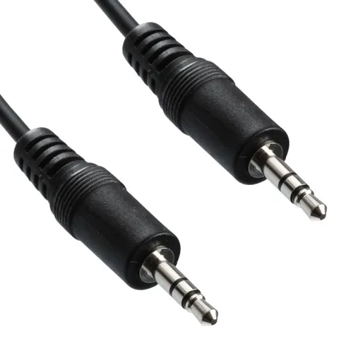 Кабель AUX Audio TRS M/M 1.5м чорний