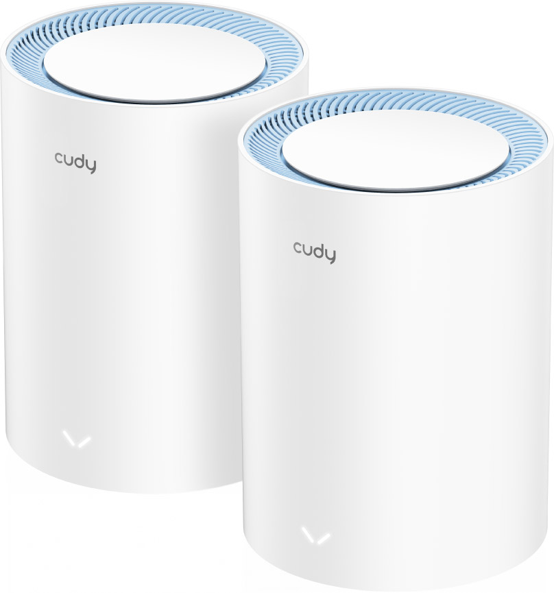 Система WiFi Cudy M1200(2-pack), AC1200 Wi-Fi Mesh Solution