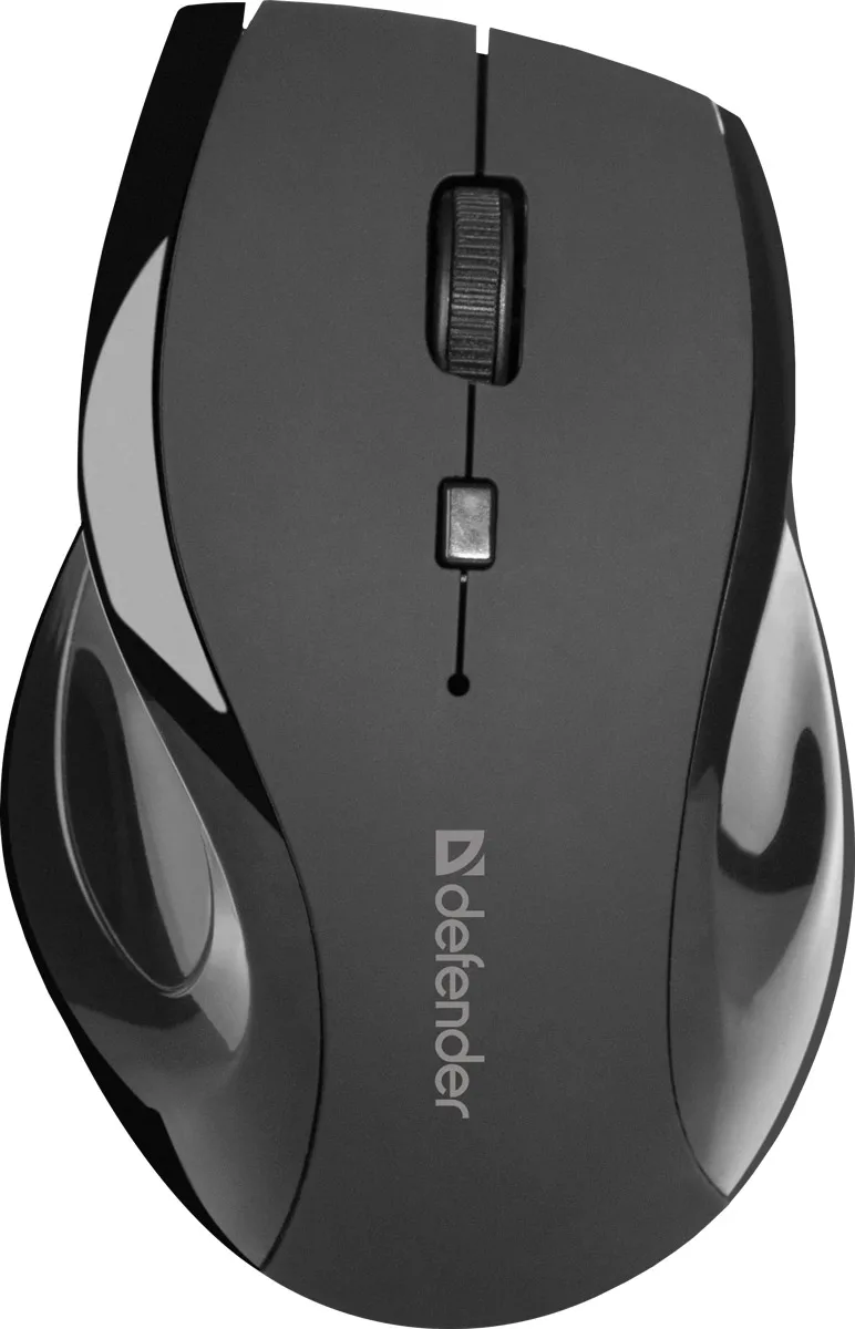 Мишка Defender Accura MM-295, бездротова,6 кн. до 1600 dpi, чорна