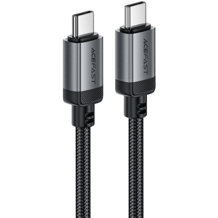 Кабель USB 2.0 Type-C M-M, 1.2 м, 60W aluminum alloy Black, C20-03 Acefast