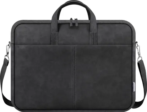 Сумка для ноутбука 15.6'' Defender PU шкіра, кишеня, чорна