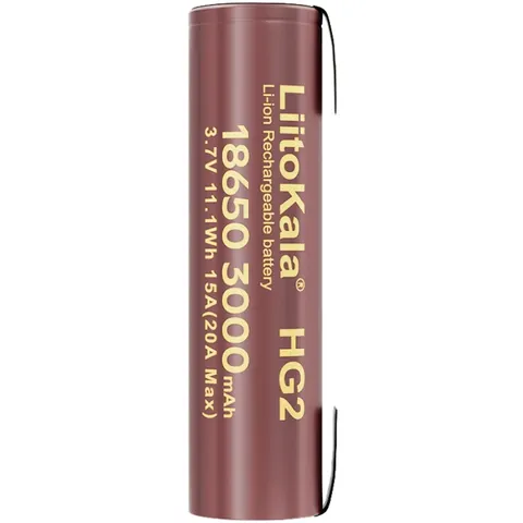 Акумулятор 18650 LiitoKala, Lii-HG2-N 3000mAh, 3.7V li-ion battery, 1 pcs