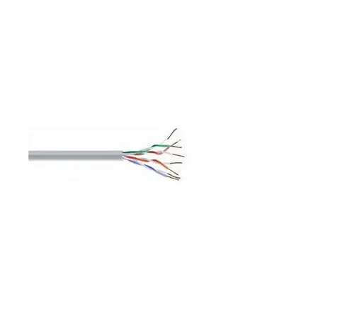 Кабель UTP Cat-5e Fibrain PVC (пометрово), сірий