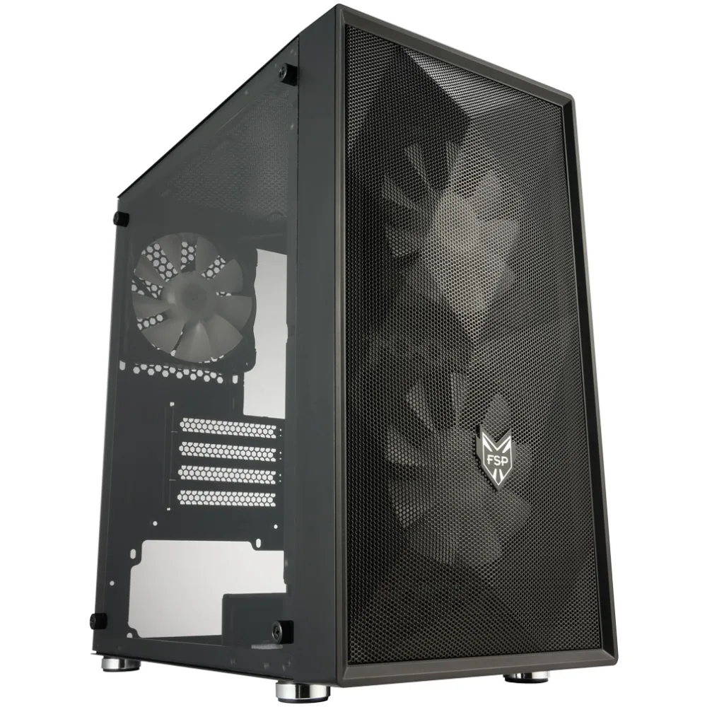 Корпус FSP CST130BASICB без БЖ mATX Black