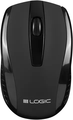 Мишка  LogicConcept LM-31, бездротова, 1200dpi, 3кн., USB, чорна