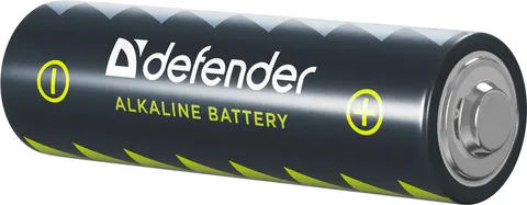 Батарейка AA/LR06 Лужна, Defender, (плівка 4 шт.)