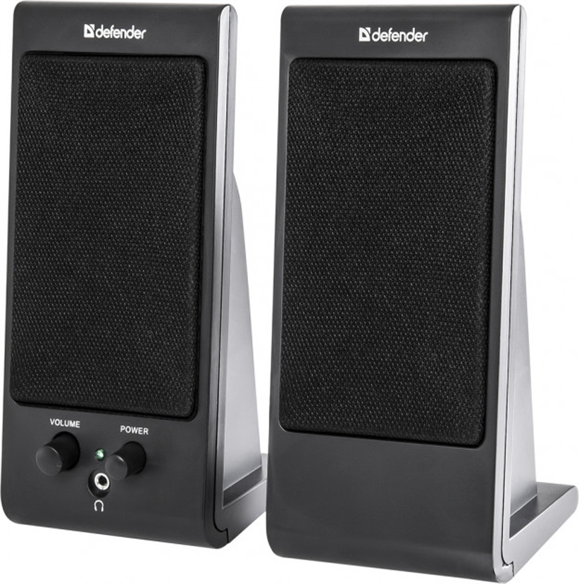 Акустична система 2.0 Defender SPK-170, 2Вт, чорна, пластик, USB