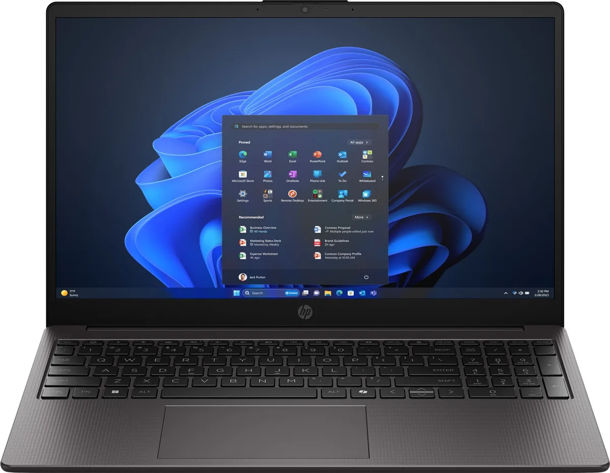 HP 255R G10 15.6" FHD SVA, 250n/Ryzen 3-7335U (4.3)/8Gb/SSD512Gb/Radeon/DOS/3y.w/Сірий