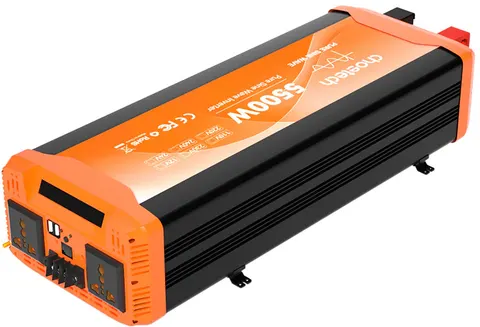 Інвертор автомобільний Choetech 12\220V 5500W (2500Вт), чиста синусоїда