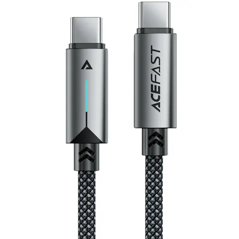 Кабель USB 2.0 Type-C M-M, 1.2 м 60W, Black, C19-03 Acefast