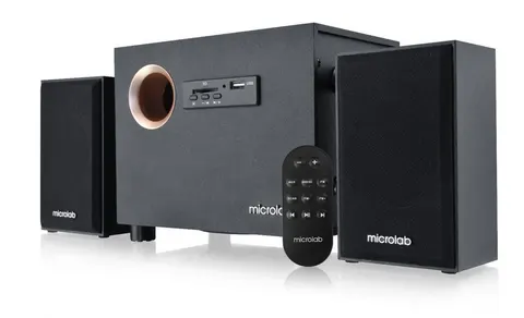 Акустична система 2.1 Microlab M-105, 10Вт, чорна