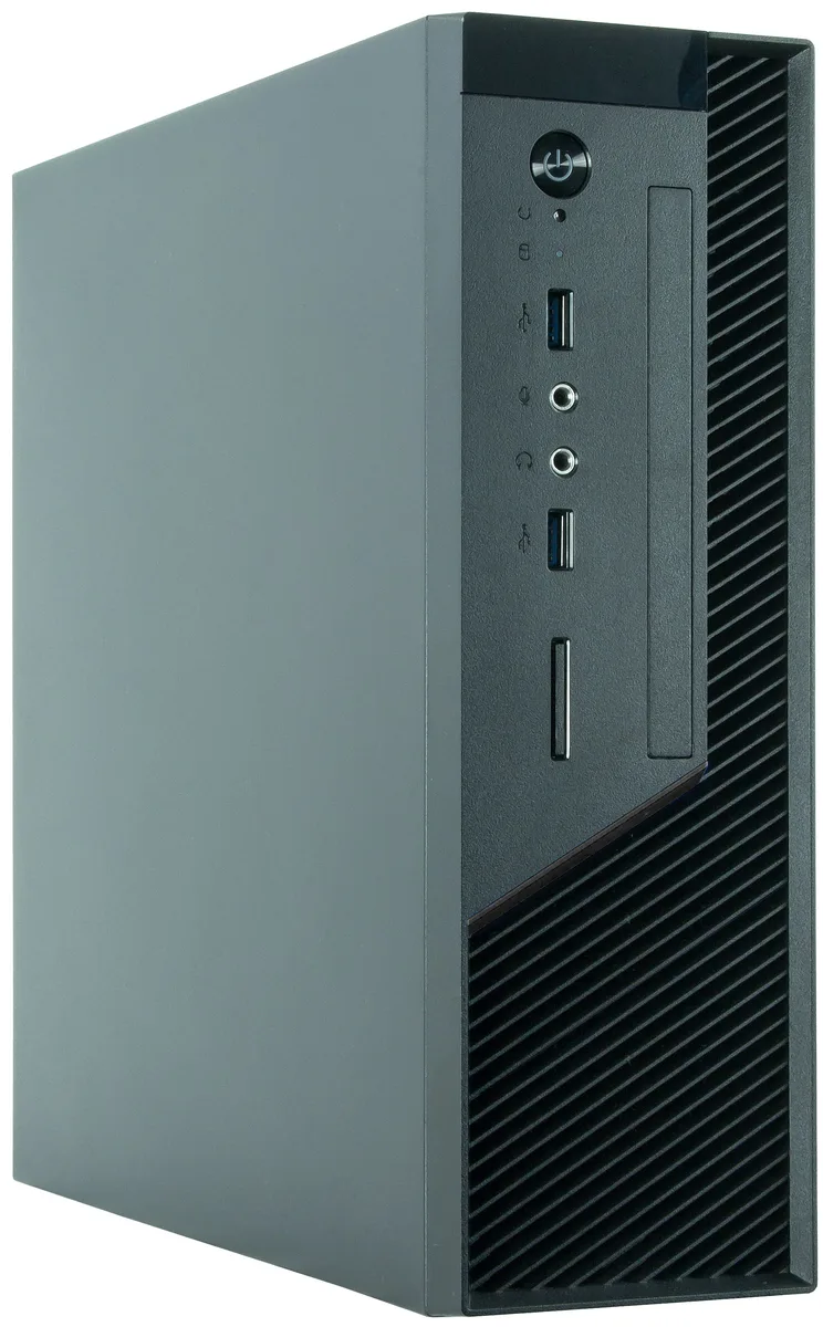 Корпус Chieftec UNI BU-12B miniITX, БЖ 300W, SLIM FF
