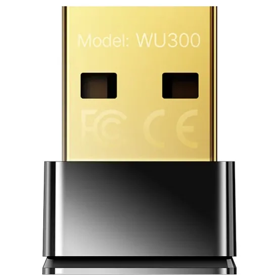 Адаптер WiFi Cudy WU300, AX300 Wi-Fi 6 Nano USB Adapter