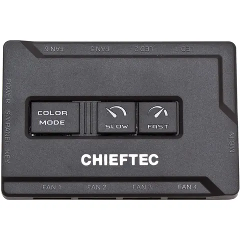 Контролер керування вентиляторами/підсвіткою Chieftec DF-908, Bulk