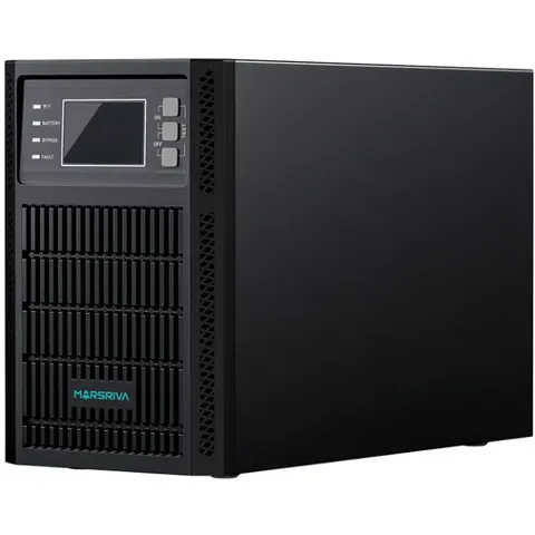 ДБЖ Marsriva MR-US1K, 1кВА/1кВт, Smart Online UPS, 1kVA, Shuko, 2*12V/9Ah