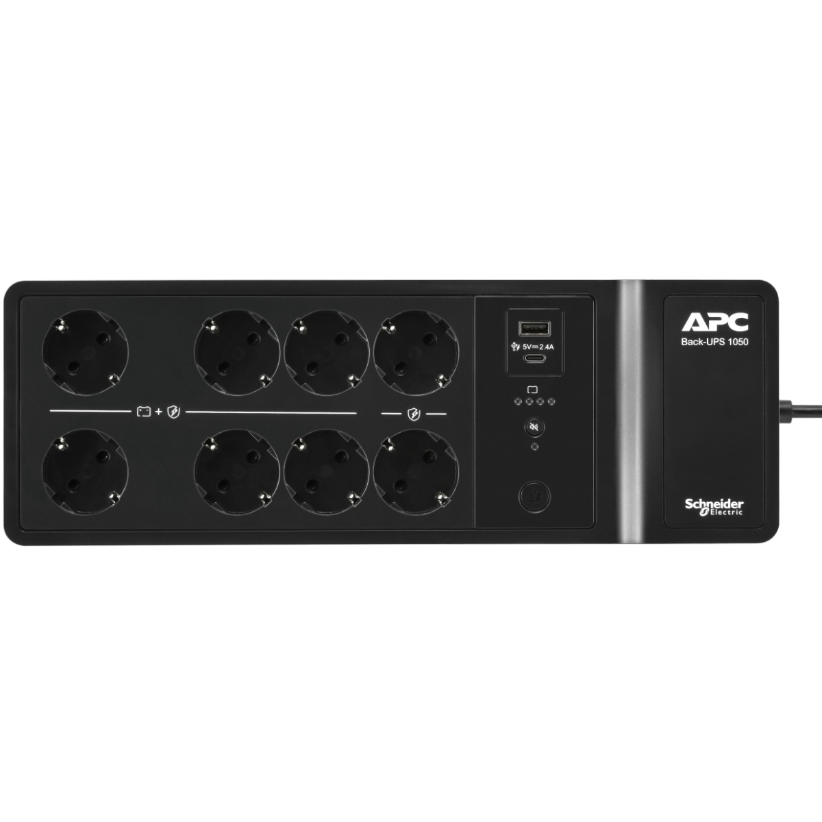 ДБЖ APC Back UPS 850VA/520W, USB charging port, USB, 6+2 Schuko (BE850G2-GR)